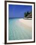 Tropical Beach, Maldives, Indian Ocean-Jon Arnold-Framed Photographic Print