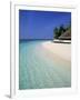 Tropical Beach, Maldives, Indian Ocean-Jon Arnold-Framed Photographic Print