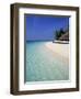 Tropical Beach, Maldives, Indian Ocean-Jon Arnold-Framed Photographic Print