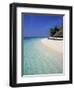 Tropical Beach, Maldives, Indian Ocean-Jon Arnold-Framed Photographic Print