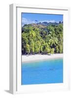 Tropical Beach, Manuel Antonio National Park, Costa Rica-Marco Simoni-Framed Photographic Print