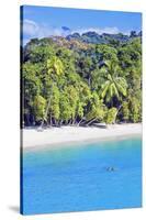Tropical Beach, Manuel Antonio National Park, Costa Rica-Marco Simoni-Stretched Canvas