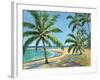 Tropical Beach - Mini-Todd Williams-Framed Art Print