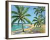 Tropical Beach - Mini-Todd Williams-Framed Art Print