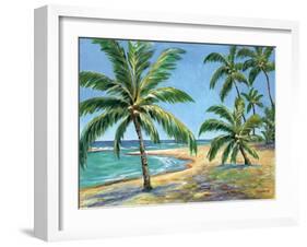 Tropical Beach - Mini-Todd Williams-Framed Art Print