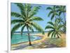 Tropical Beach - Mini-Todd Williams-Framed Art Print
