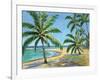 Tropical Beach - Mini-Todd Williams-Framed Art Print