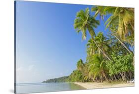 Tropical Beach, Nanuya Lailai Island, Yasawa Island Group, Fiji, South Pacific Islands, Pacific-Marco Simoni-Stretched Canvas