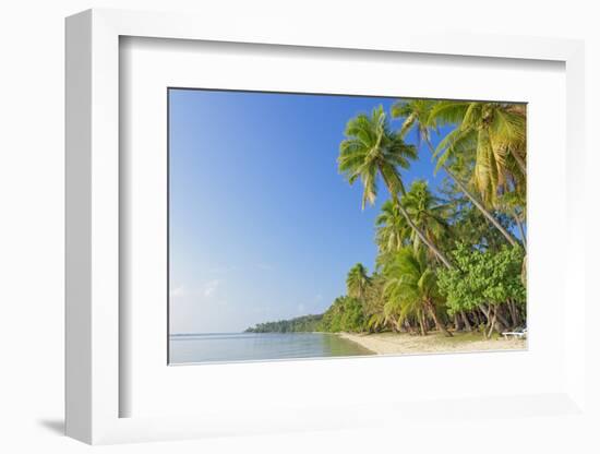 Tropical Beach, Nanuya Lailai Island, Yasawa Island Group, Fiji, South Pacific Islands, Pacific-Marco Simoni-Framed Photographic Print