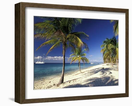 Tropical Beach on Isla de la Juventud, Cuba-Gavriel Jecan-Framed Premium Photographic Print