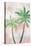 Tropical Beach Palm 1 V2-Lula Bijoux-Stretched Canvas