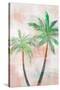 Tropical Beach Palm 1 V2-Lula Bijoux-Stretched Canvas