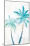 Tropical Beach Palm 1 V3-Lula Bijoux-Mounted Art Print