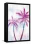 Tropical Beach Palm 1 V4-Lula Bijoux & Company-Framed Stretched Canvas