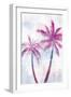 Tropical Beach Palm 1 V4-Lula Bijoux & Company-Framed Art Print