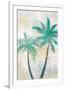 Tropical Beach Palm 1-Lula Bijoux-Framed Art Print