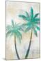 Tropical Beach Palm 1-Lula Bijoux-Mounted Art Print