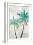 Tropical Beach Palm 1-Lula Bijoux-Framed Art Print