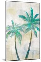 Tropical Beach Palm 1-Lula Bijoux-Mounted Art Print