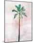 Tropical Beach Palm 2 V2-Lula Bijoux-Mounted Art Print