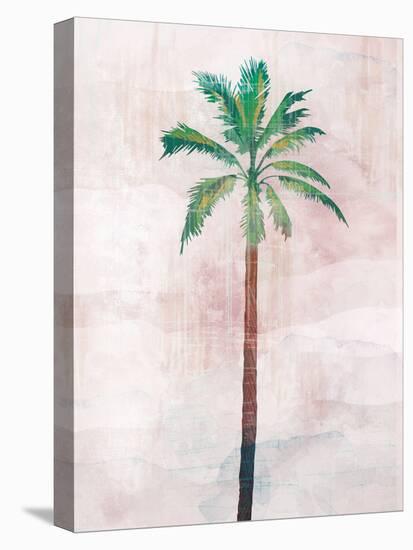 Tropical Beach Palm 2 V2-Lula Bijoux-Stretched Canvas