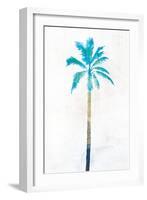 Tropical Beach Palm 2 V3-Lula Bijoux-Framed Art Print
