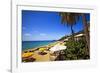 Tropical Beach Resort St Thomas Virgin Islands-George Oze-Framed Photographic Print