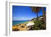 Tropical Beach Resort St Thomas Virgin Islands-George Oze-Framed Photographic Print