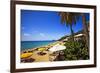 Tropical Beach Resort St Thomas Virgin Islands-George Oze-Framed Photographic Print