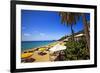 Tropical Beach Resort St Thomas Virgin Islands-George Oze-Framed Photographic Print