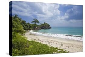 Tropical Beach, Samana Peninsula, Dominican Republic-Massimo Borchi-Stretched Canvas