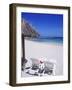 Tropical Beach Scene at Pierre and Vacances Resort, Sainte Anne, Guadeloupe-Bill Bachmann-Framed Photographic Print