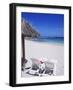Tropical Beach Scene at Pierre and Vacances Resort, Sainte Anne, Guadeloupe-Bill Bachmann-Framed Photographic Print