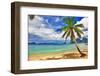 Tropical Beach Scenery-Maugli-l-Framed Photographic Print