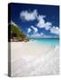 Tropical Beach, Seychelles, Indian Ocean, Africa-Sakis Papadopoulos-Stretched Canvas