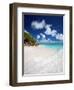 Tropical Beach, Seychelles, Indian Ocean, Africa-Sakis Papadopoulos-Framed Photographic Print