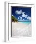 Tropical Beach, Seychelles, Indian Ocean, Africa-Sakis Papadopoulos-Framed Photographic Print