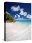 Tropical Beach, Seychelles, Indian Ocean, Africa-Sakis Papadopoulos-Stretched Canvas