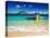 Tropical Beach, South China See, El-Nido, Philippines-DmitryP-Stretched Canvas