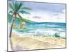 Tropical Beach Vibes in Bora Bora French Polynesia-M. Bleichner-Mounted Art Print
