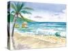 Tropical Beach Vibes in Bora Bora French Polynesia-M. Bleichner-Stretched Canvas