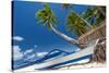 Tropical Beach View-pashapixel-Stretched Canvas