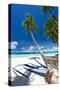 Tropical Beach View-pashapixel-Stretched Canvas
