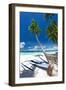 Tropical Beach View-pashapixel-Framed Photographic Print