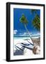 Tropical Beach View-pashapixel-Framed Photographic Print