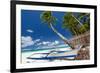 Tropical Beach View-pashapixel-Framed Photographic Print