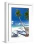 Tropical Beach View-pashapixel-Framed Photographic Print