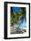 Tropical Beach with Beautiful Palms-pashapixel-Framed Photographic Print