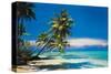 Tropical Beach-null-Stretched Canvas