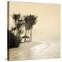 Tropical beach-null-Stretched Canvas